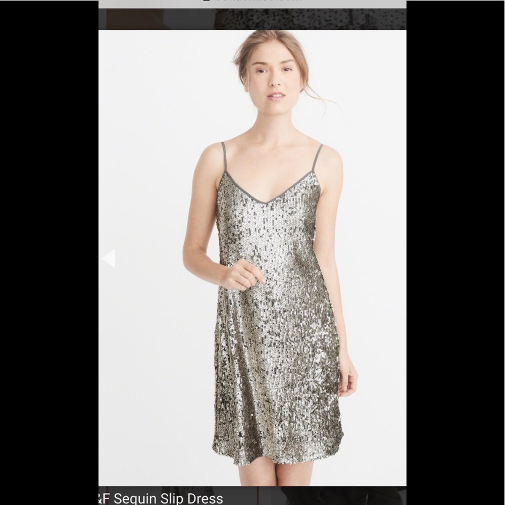 NWT Sequin Slip Dress Size Small A & F